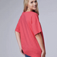 03-039-0513-4000 Roper Women's Collection SS Solid Tee Pink