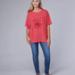 03-039-0513-4000 Roper Women's Collection SS Solid Tee Pink