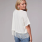 03-039-0513-4042 Roper Women's Collection SS Solid Tee White