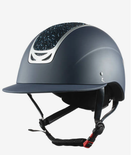 30065-DB/DB SALE Horze Apex Glitter Helmet Dark Navy