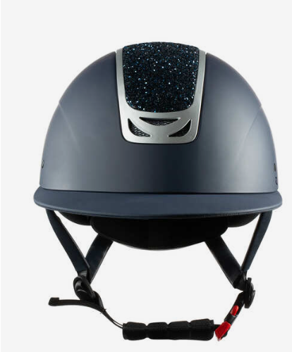 30065-DB/DB SALE Horze Apex Glitter Helmet Dark Navy