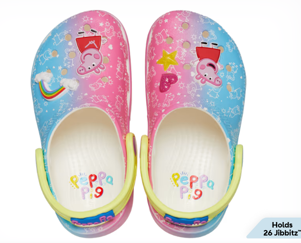 210476-90H CROCS Kids Clogs Peppa Pig