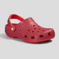 2059426ZR CROCS Classic Cherry Glitter Clog Cherry Red