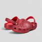 2059426ZR CROCS Classic Cherry Glitter Clog Cherry Red