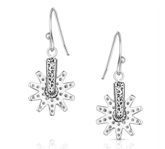 ER5823 Montana Silversmiths Spur of the moment Earrings