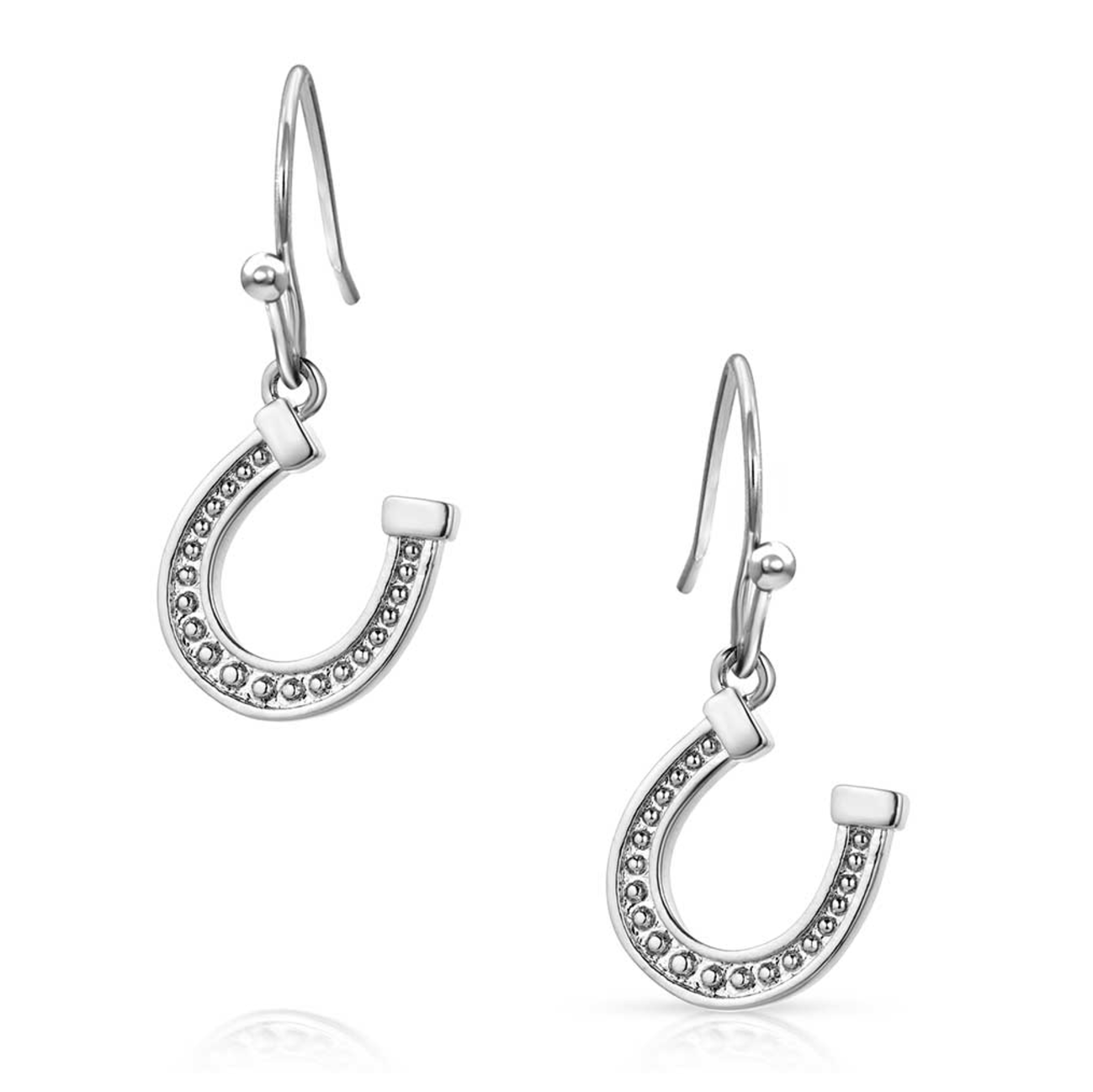 ER5941 Montana Silversmiths Dainty Horseshoe Earrings