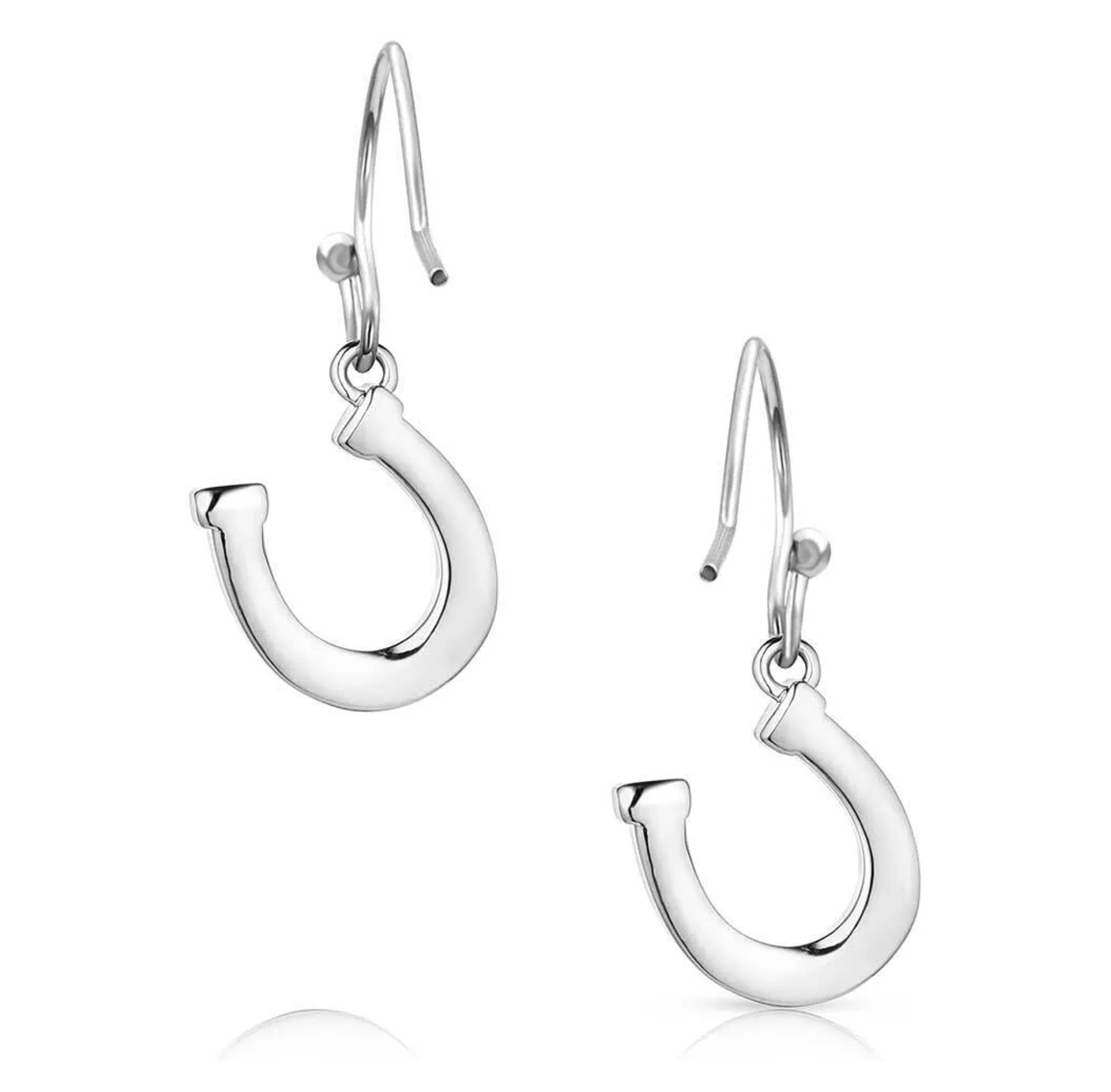 ER5941 Montana Silversmiths Dainty Horseshoe Earrings