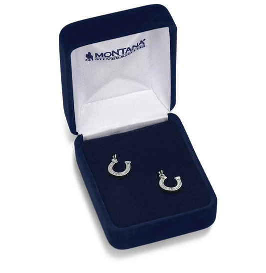 ER5941 Montana Silversmiths Dainty Horseshoe Earrings