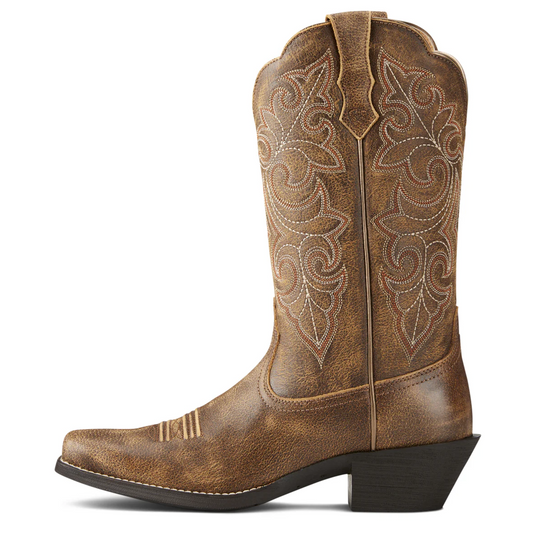 10021620 Ariat Women's Round Up Square Toe Vintage Bomber