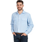 MWLS2490 Just Country Men's Austin Long Sleeve Full Button work shirt Light Blue Chambray