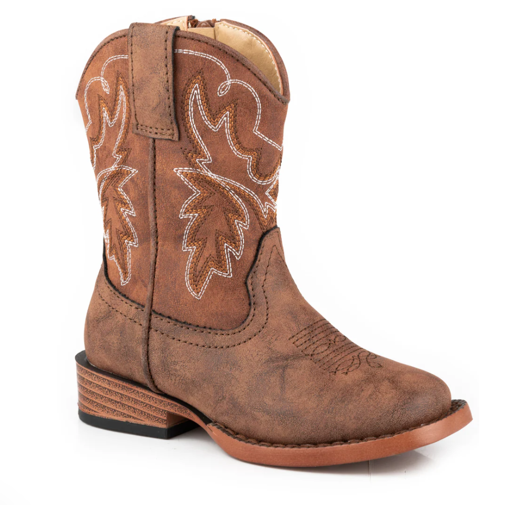 Brandy Roper 09-017-1900-3367 Roper Toddler Heritage Brown/ Cognac – RAYVIEW
