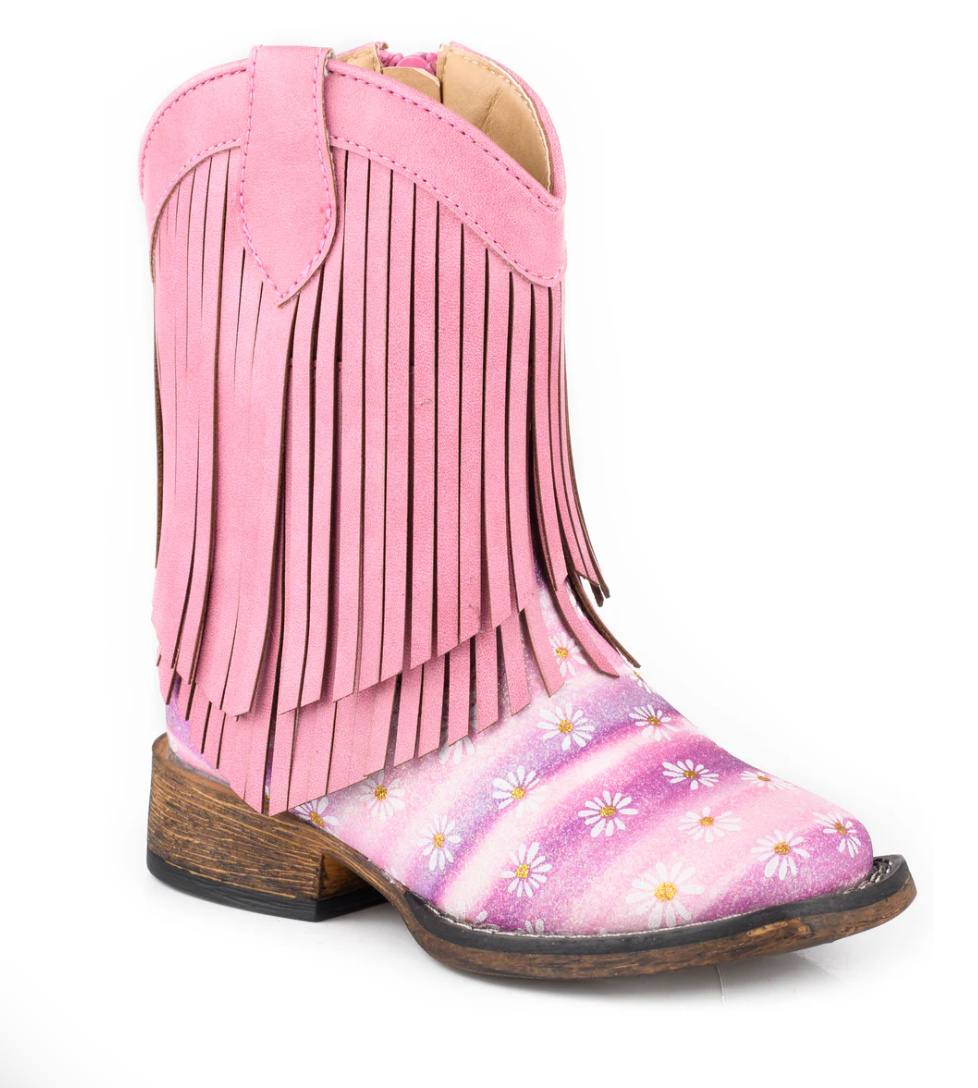 09-017-1903-3502 Roper Toddler Fringe Pink