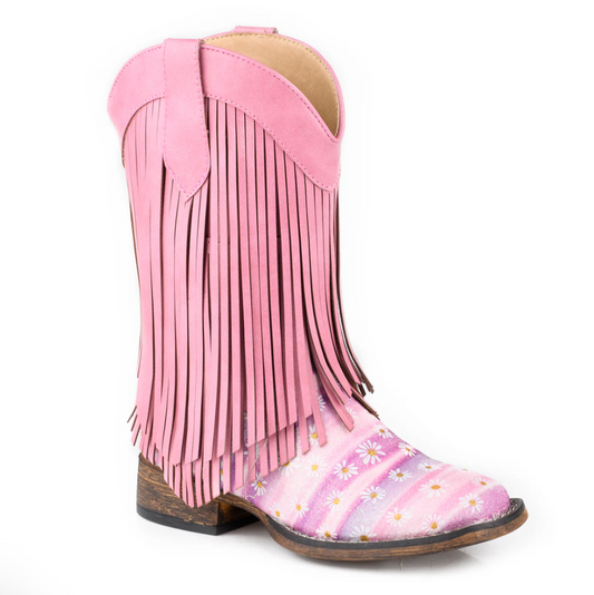 09-018-1903-3502 Roper Kids Double Fringe Pink