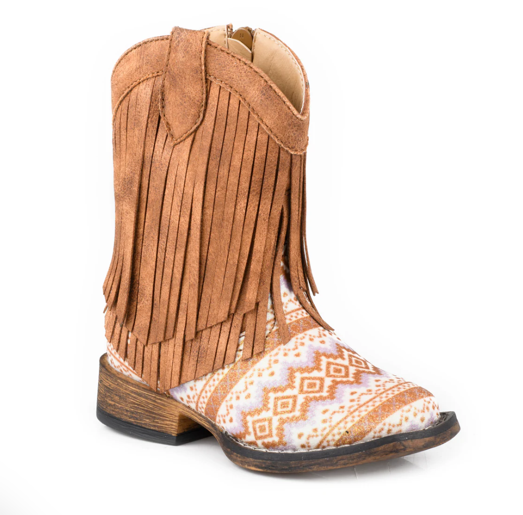 09-017-1903-3503 Roper Toddler Fringe Tan