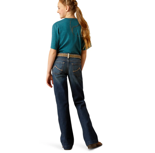 10051879 Ariat Girls Trouser Olivia Pacific