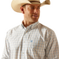 10051516 Ariat Men's Pro Ronnie LS Shirt White