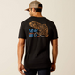 10052017 Ariat Men's Eagle Freedom SS Tee Black