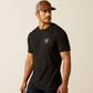 10052017 Ariat Men's Eagle Freedom SS Tee Black