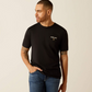 10052018 Ariat Men's American Rancher SS Tee Black