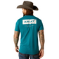 10052036 Ariat Men's Stacks SS Tee Black Heather