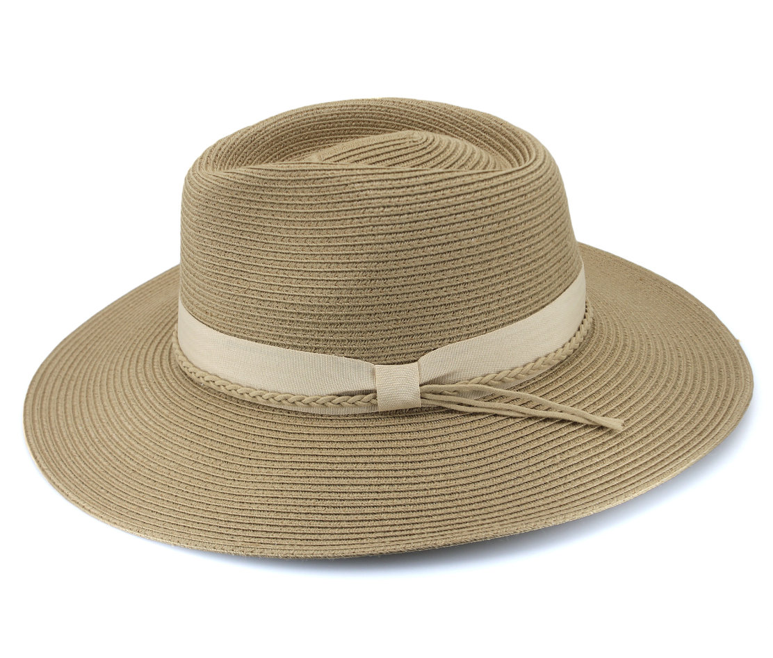 TM599 Tina M Bahama Fedora Latte