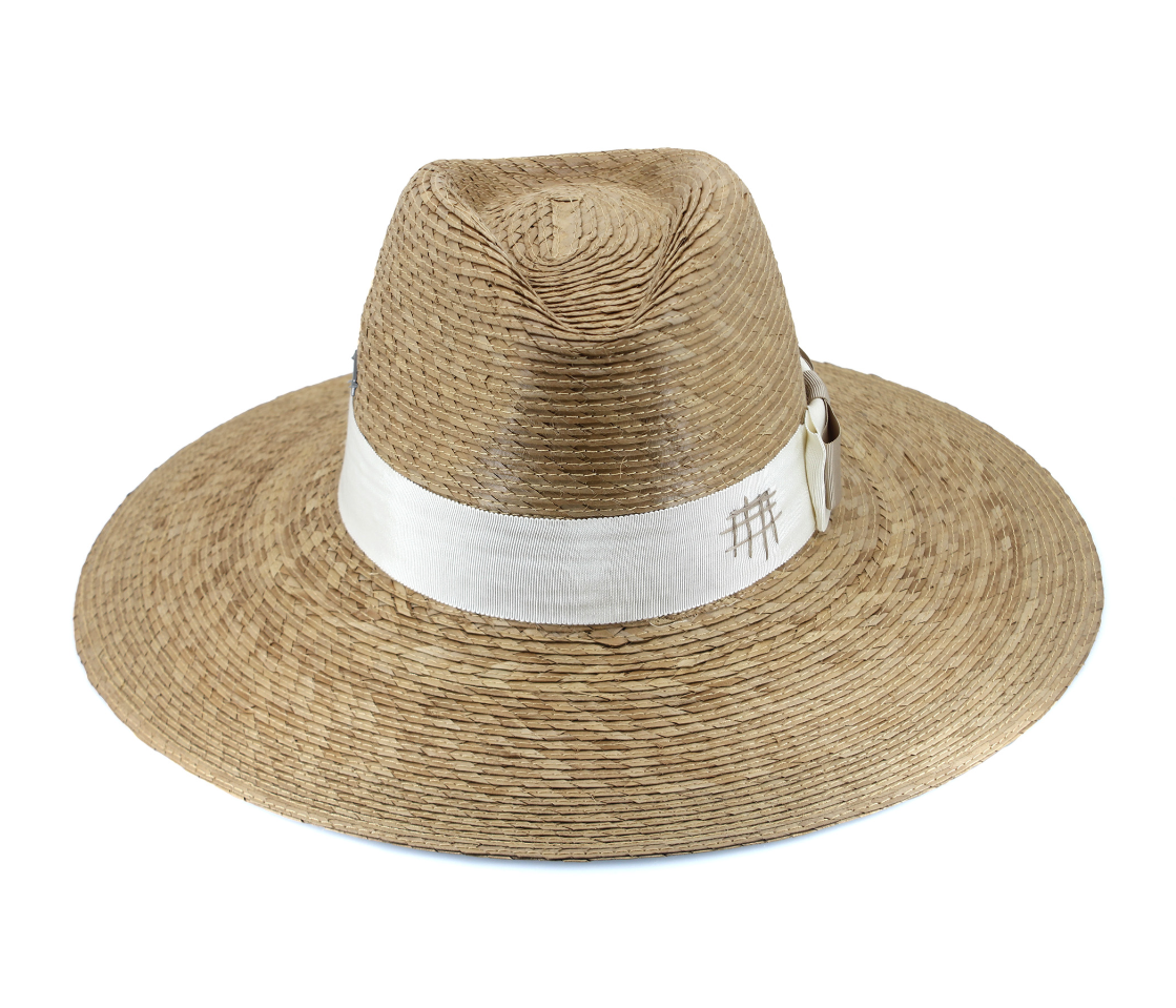 TM593ANAT Tina M Santiago Fedora Natural/ Cream