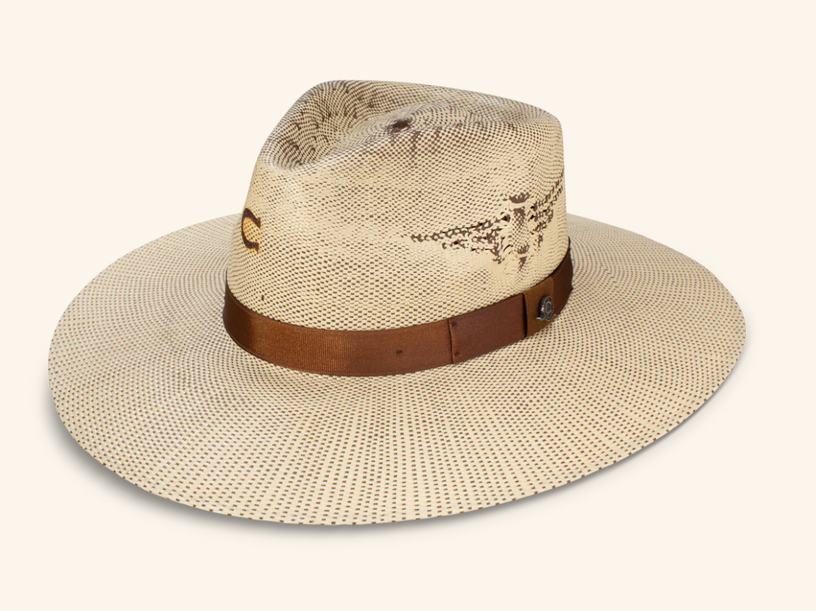 C1SMXSH3436T3 Charlie 1 Horse Straw Mexico Shore Tan/ Brown