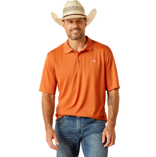 10051347 Ariat Men's TEK SS Polo Foxes