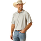 10051340 Ariat Men's AC SS Polo Silver Lining