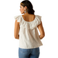 10051290 Ariat Women's Coquette Top Cloud Dancer