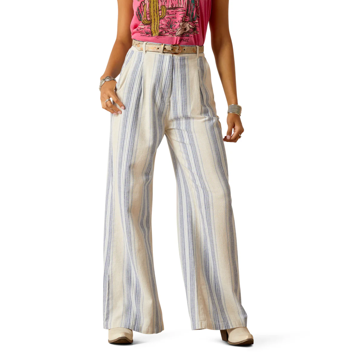 10051465 Ariat Women's Butler Pant Sky Stripe