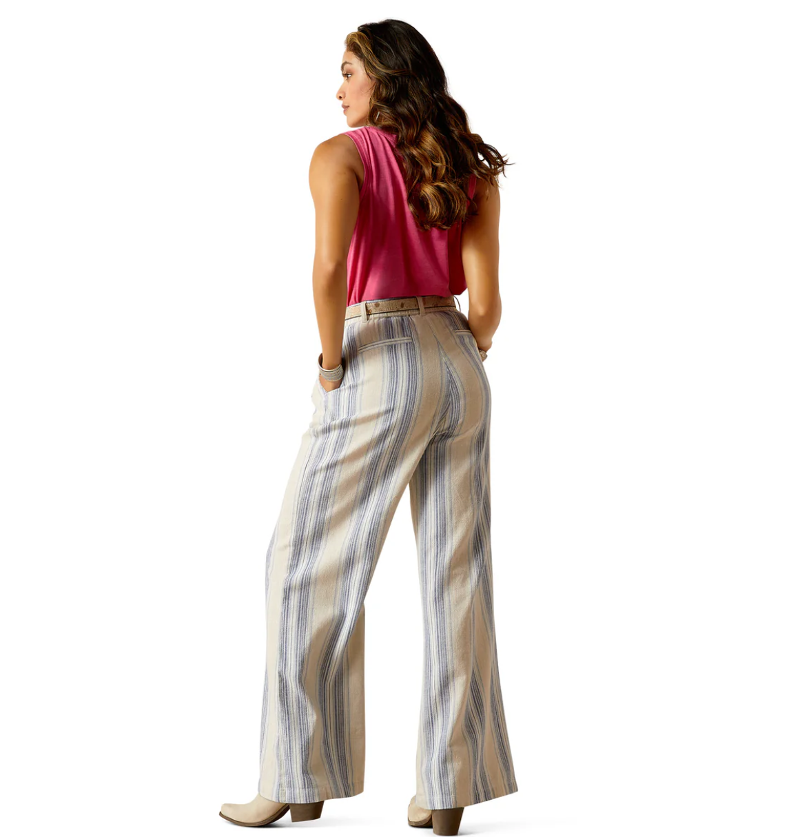 10051465 Ariat Women's Butler Pant Sky Stripe