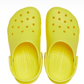 206991-77J     CROCS Kids Clogs Cyber Yellow