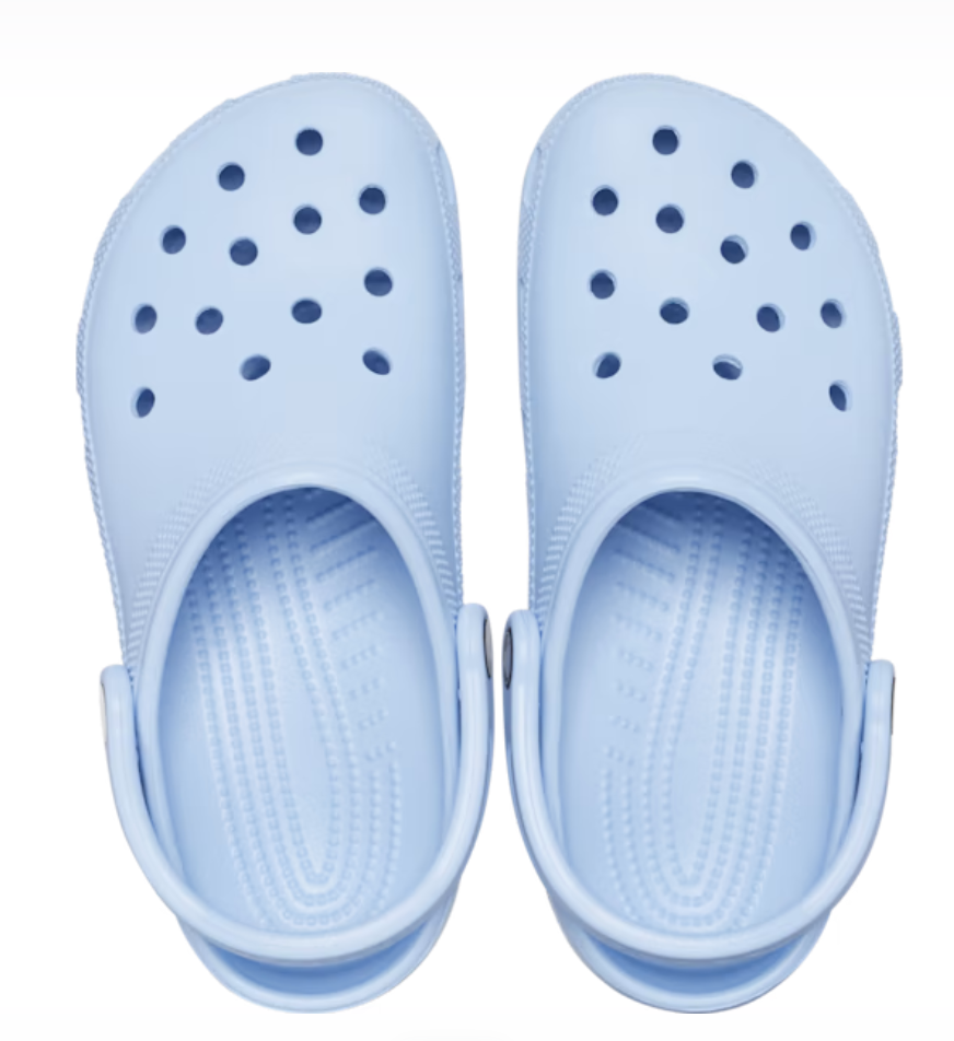 10001-4NS  CROCS Classic Clog Blue Calcite