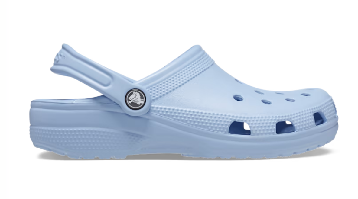 10001-4NS  CROCS Classic Clog Blue Calcite