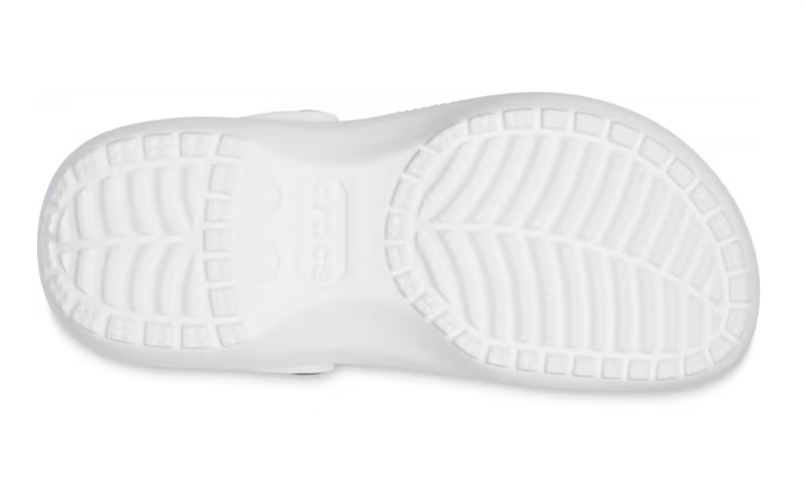 206750-100   CROCS Classic Platform Clog White