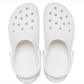 206750-100   CROCS Classic Platform Clog White