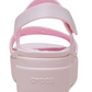 210676-6ZW   CROCS Brooklyn 4U Pink Milk