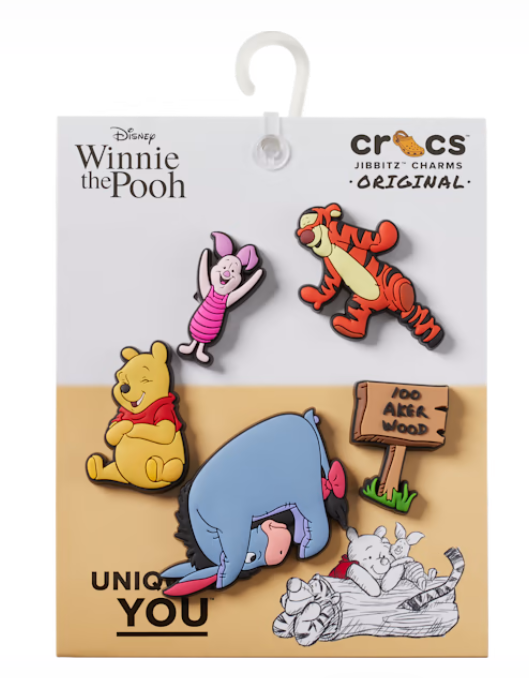 10011268     CROCS JIBBETZ  Winnie the Pooh 5Pk