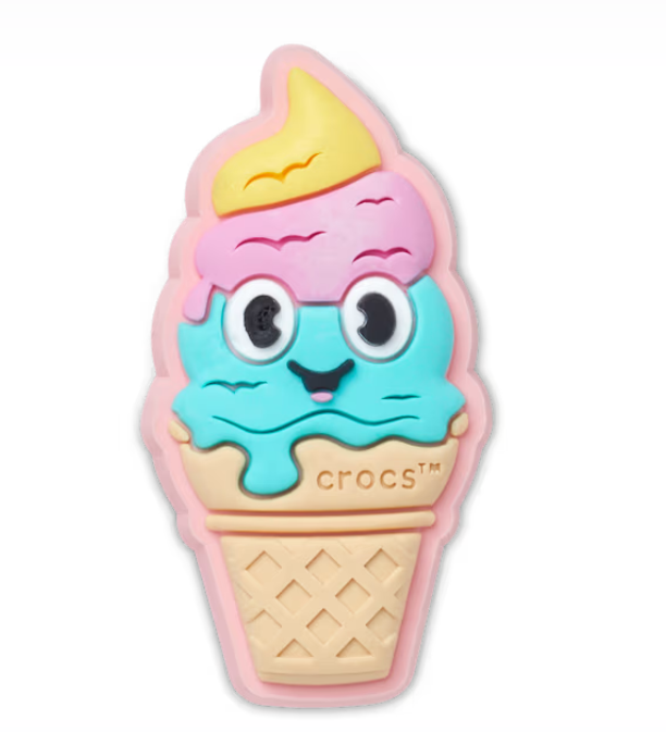 10014853    CROCS JIBBETZ  Ice Cream cone with smile