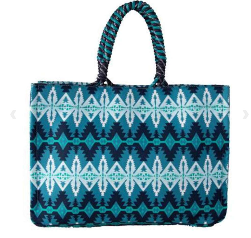 X4S2972BAG Wrangler Southwestern Oversized tote Blue