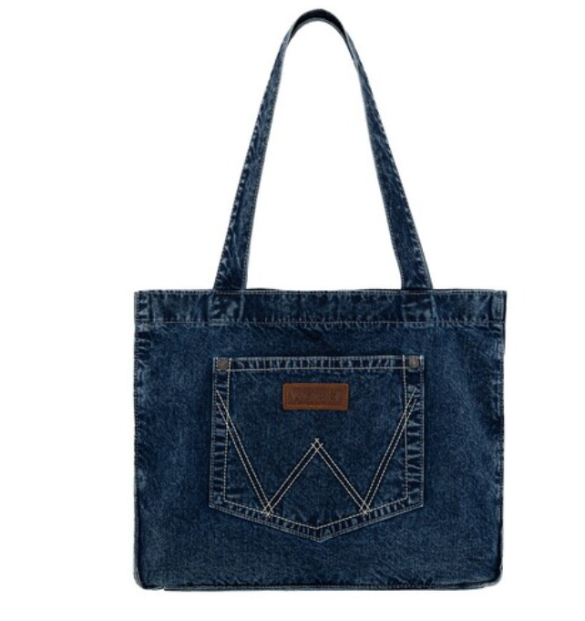 X4S2975BAG Wrangler Denim Pocket tote bag