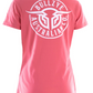 BCP2503002 Bullzye Women's Bullring Tee Coral