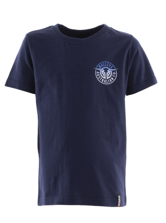 BCP3503002 Bullzye Boys Bullring SS Tee Navy