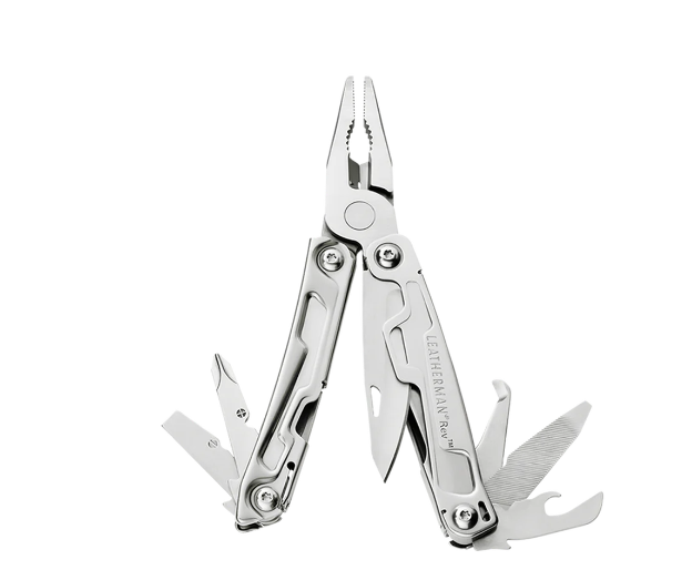 YL832130 Leatherman Rev Lightweight Multi Tool-Silver Box