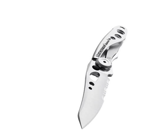 YL832382 Leatherman Skeletool Folding Pocket Knife-Stainless Steel