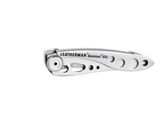 YL832382 Leatherman Skeletool Folding Pocket Knife-Stainless Steel