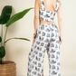 35973 Western Horse Farm Print Pant's