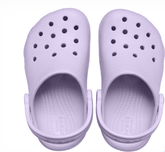 206990/1-5BN Croc's Kid's Classic Clog Lavender