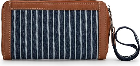 WG142-W006 Wrangler Logo Wallet/Wristlet -Navy